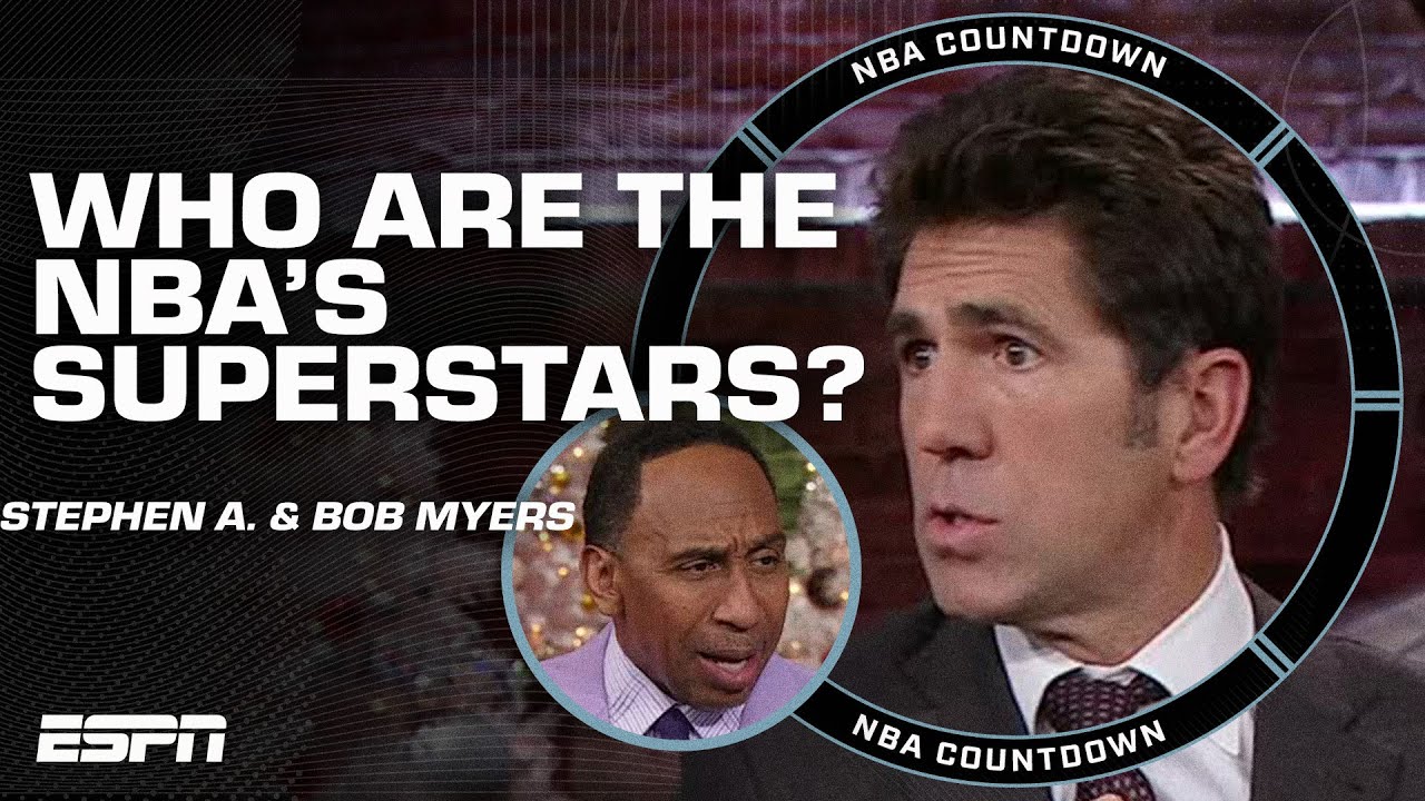 Bob Myers says Curry, LeBron & KD are the ONLY superstars 👀 Stephen A. disagrees | NBA Countdown