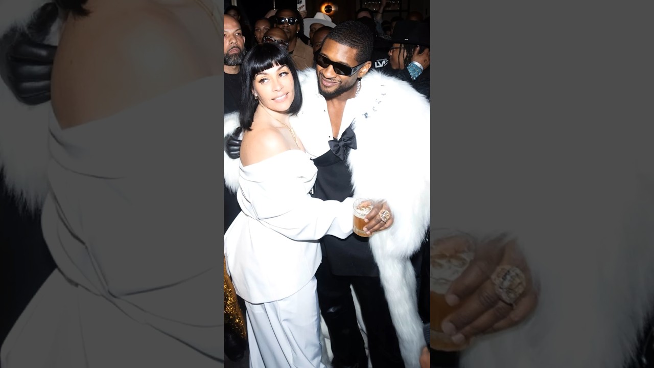 Usher wedding with longtime lover Jennifer Goicoechea ❤️❤️ #usher #shorts #couplegoals