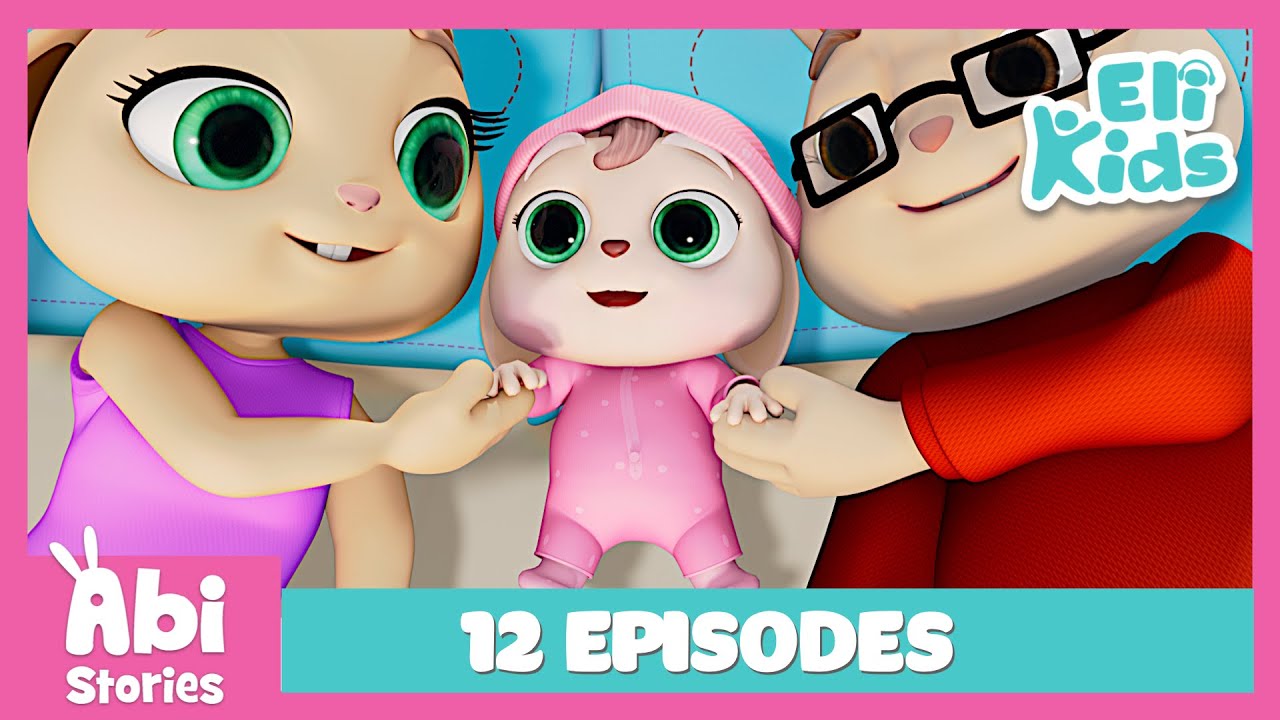 Abi Stories | One Hour | 12 FULL Episodes | Eli Kids Educational Cartoon