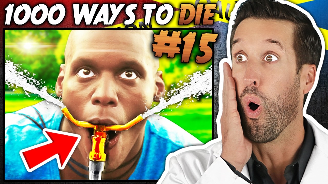ER Doctor REACTS to Dumbest 1000 Ways to Die Injuries #15