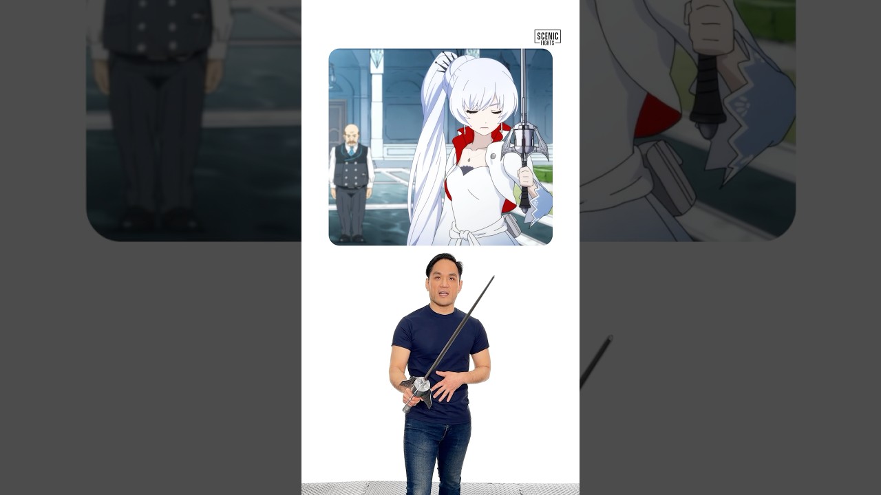How Legit is Weiss’ Myrtenaster in RWBY? #shorts