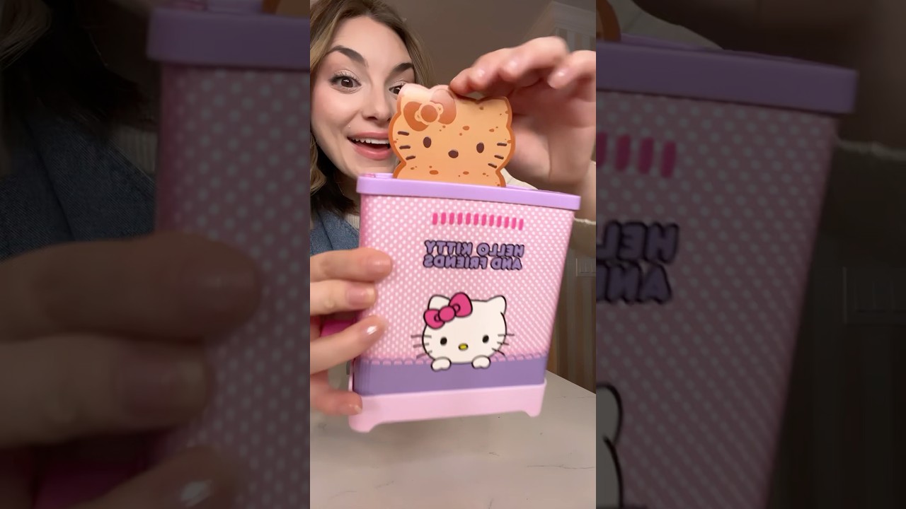 Hello Kitty toaster brings them to life! 🤩 #funny