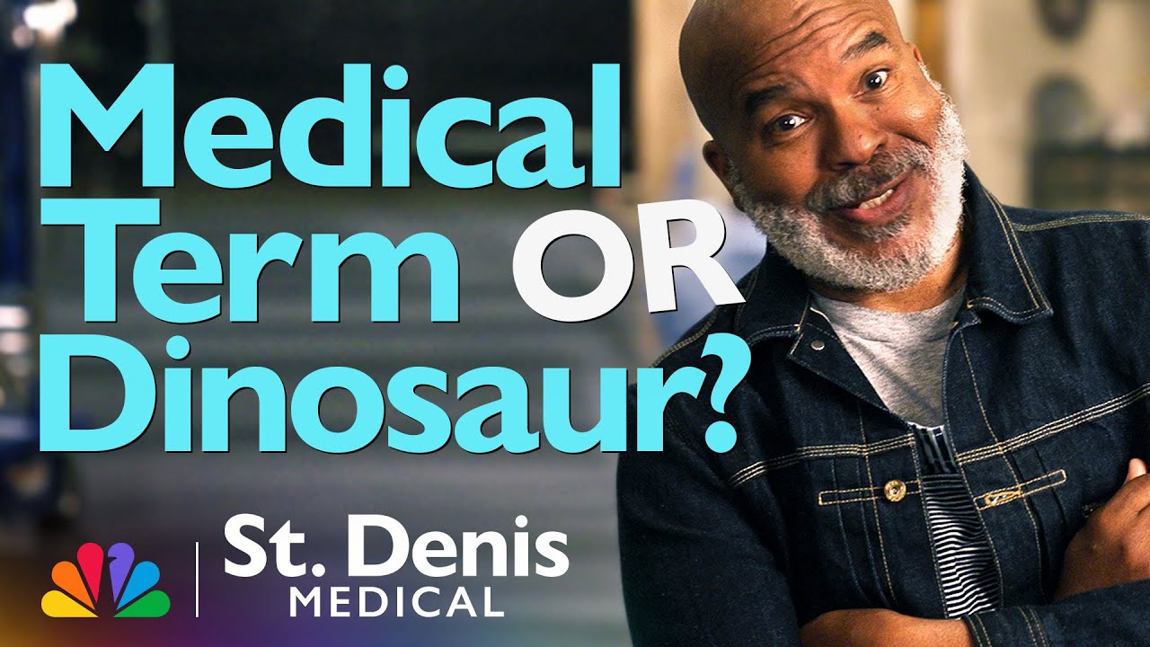 The Cast Plays a Hilarious Round of Dinosaurs or Medical Terms | St. Denis Medical | NBC