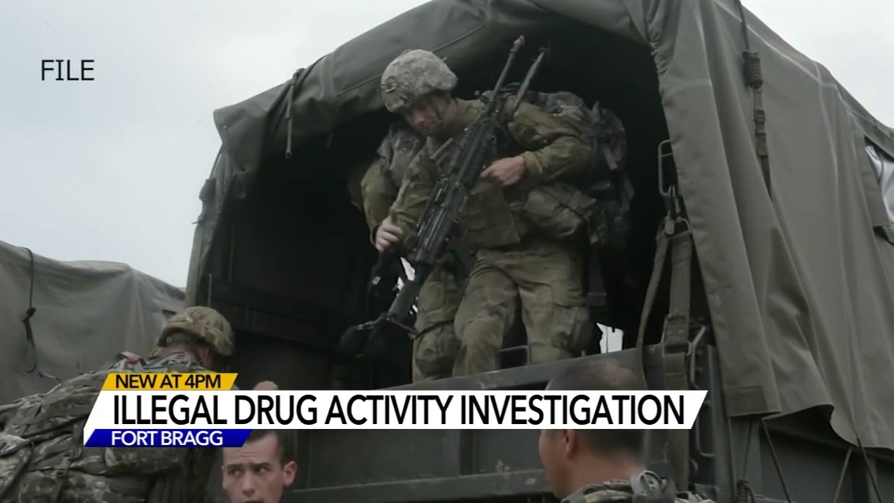 Fort Bragg soldiers being investigated for illegal drug activity