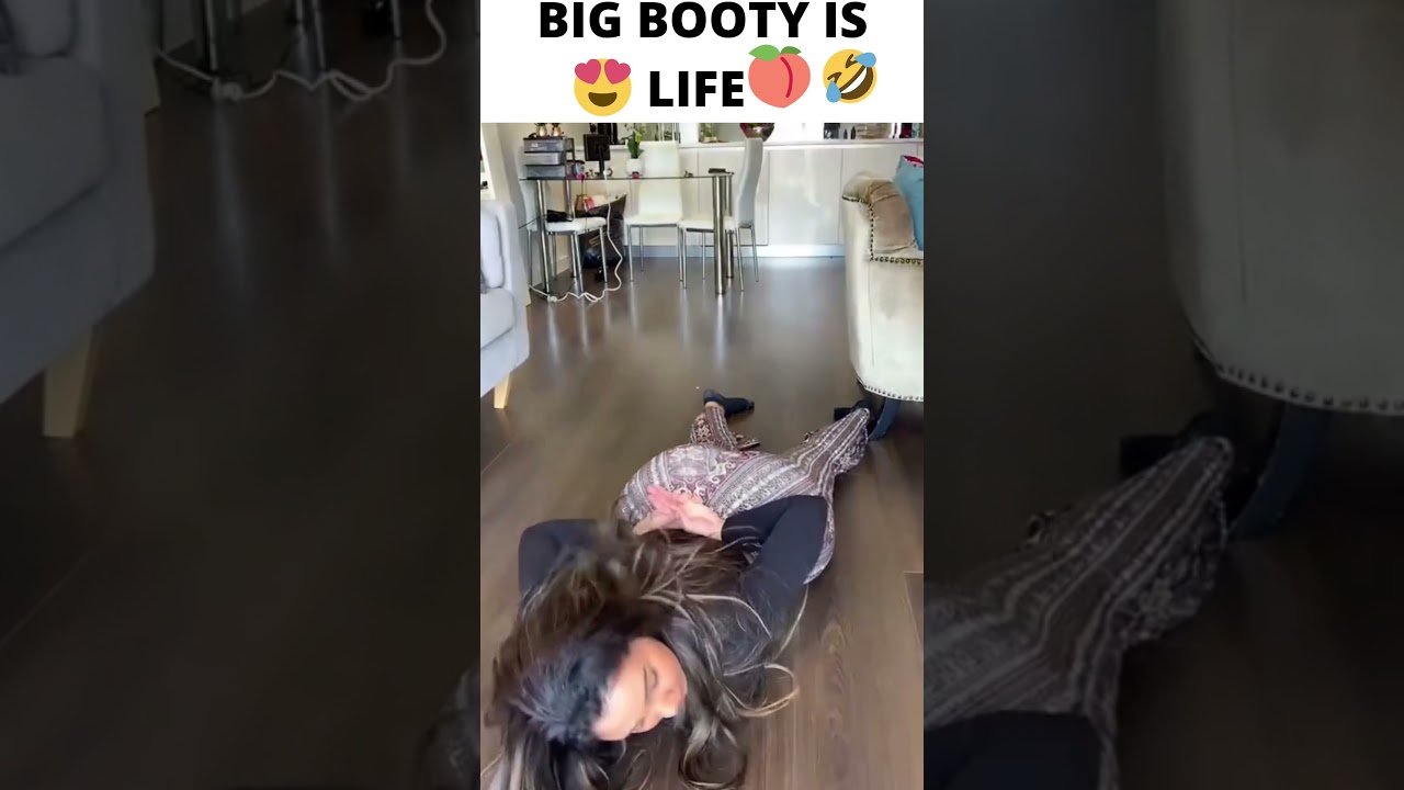 BIG BUTT BIGGER BRAINS #shorts #hot #funny #viral #tiktok #fail