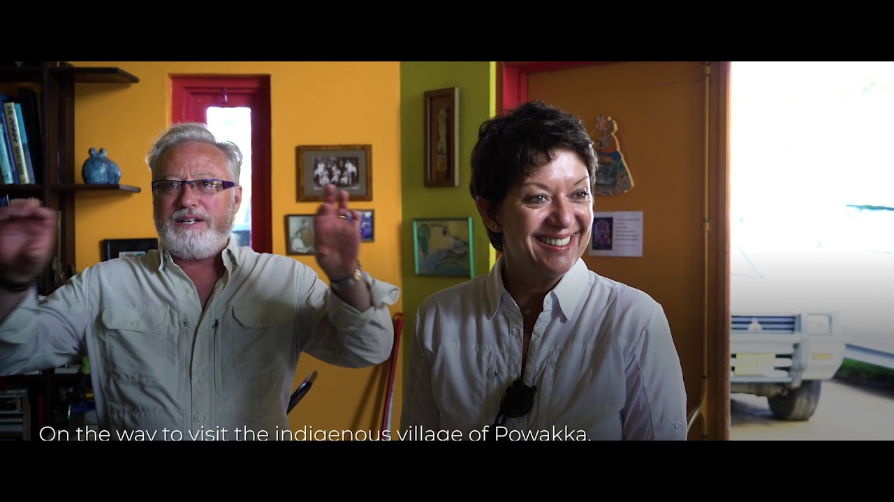 Sibylle Szaggars Redford in Suriname