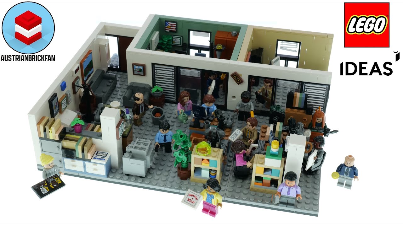 LEGO Ideas 21336 The Office - LEGO Speed Build Review