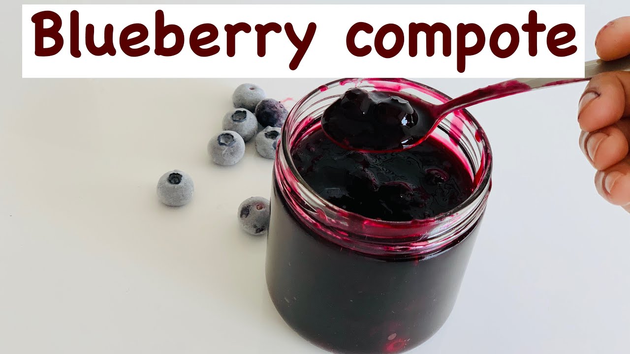 How to make the Perfect Blueberry Compote under 15 minutes| Kitchen2heart