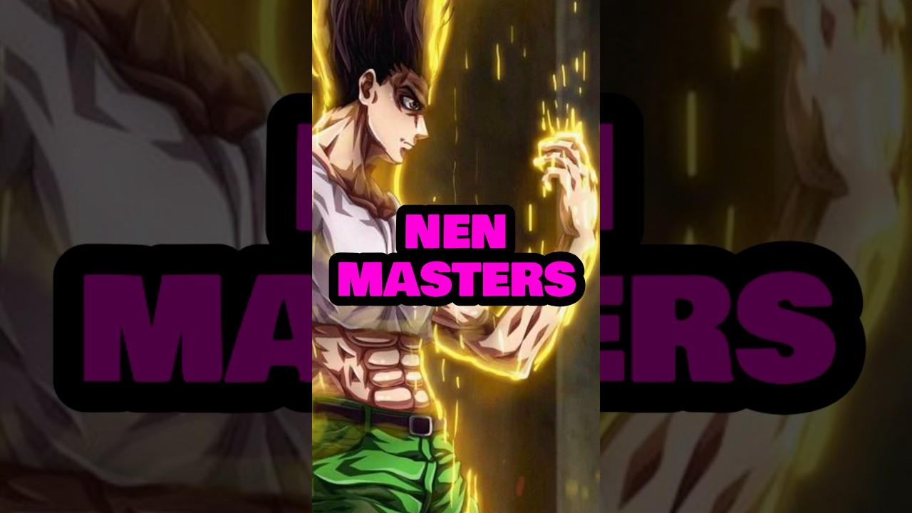 TOGASHI CONFIRMS the Most BROKEN FIGHTERS in HunterxHunter 🤯 #hunterxhunter #animecharacter