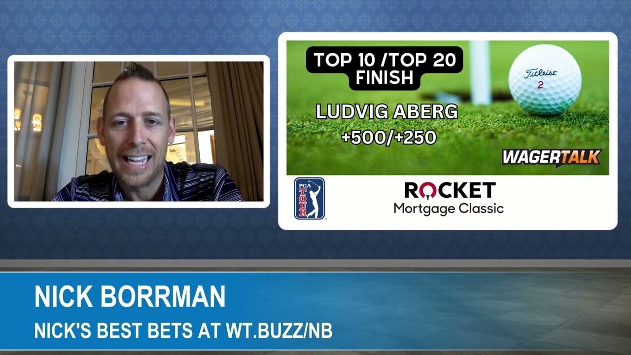 ⛳ Rocket Mortgage Classic | PGA Tour Betting Free Picks | Leaderboard Bet | June 29, 2023