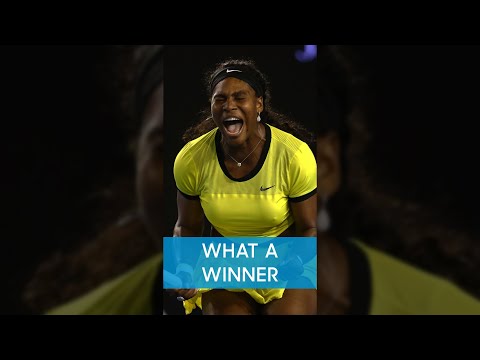 Serena Williams hits PERFECT forehand! 🤩