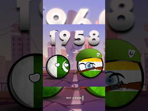 India 🥺 Pakistan 🇮🇳🇵🇰 1947-2024 [ #countryballs #nutshell #sad #countriesinanutshell ]