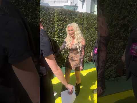 Jelly Roll And His Wife Bunnie XO Arriving At The #iHeartAwards2024