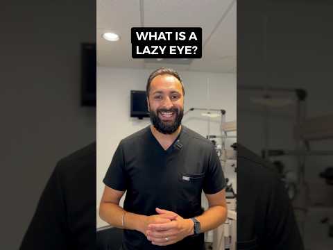 What is a LAZY EYE? #optometrist #eyedoctor #lazyeye