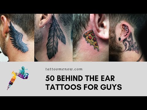 50 BEHIND THE EAR TATTOOS FOR GUYS [2019]