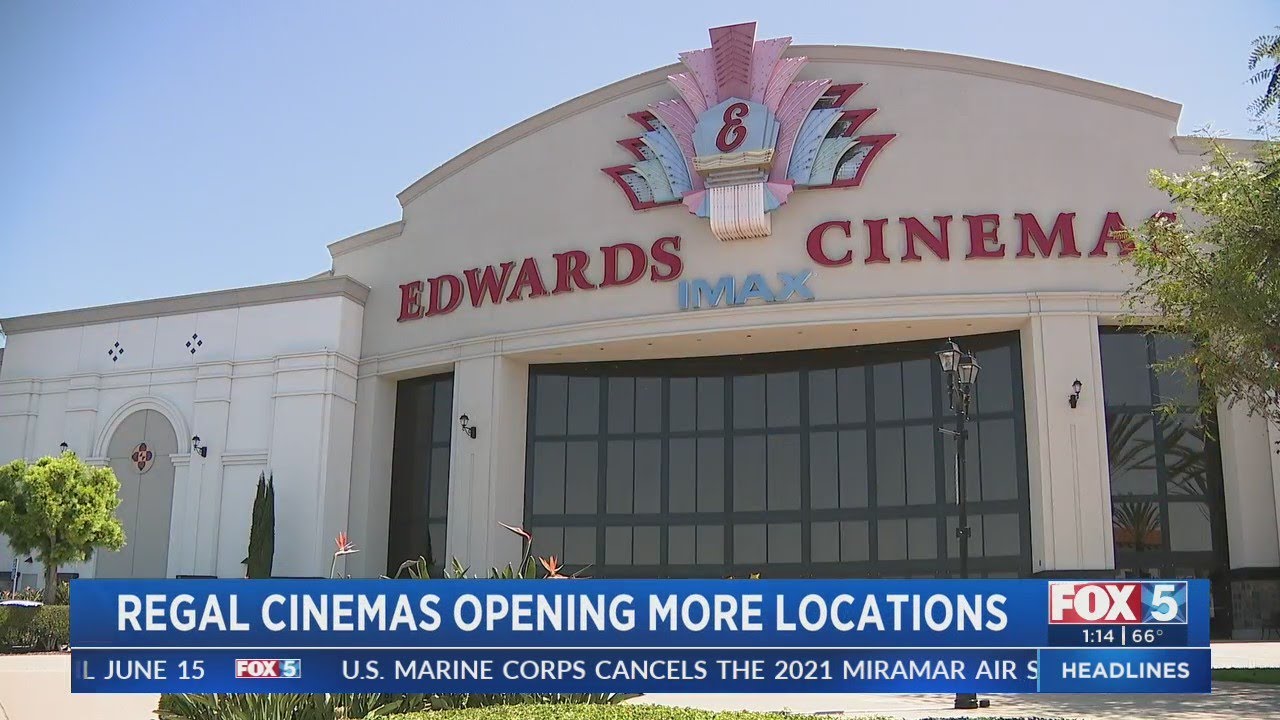 Regal Reopens More Theaters In San Diego