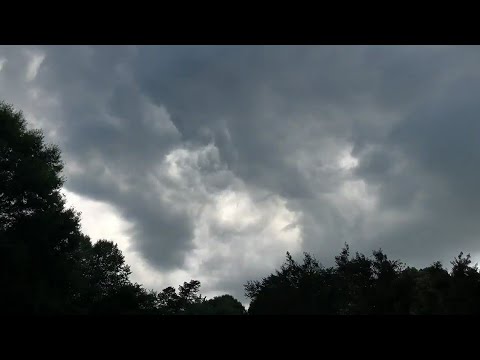 RAW: Stormy weather in Arcadia