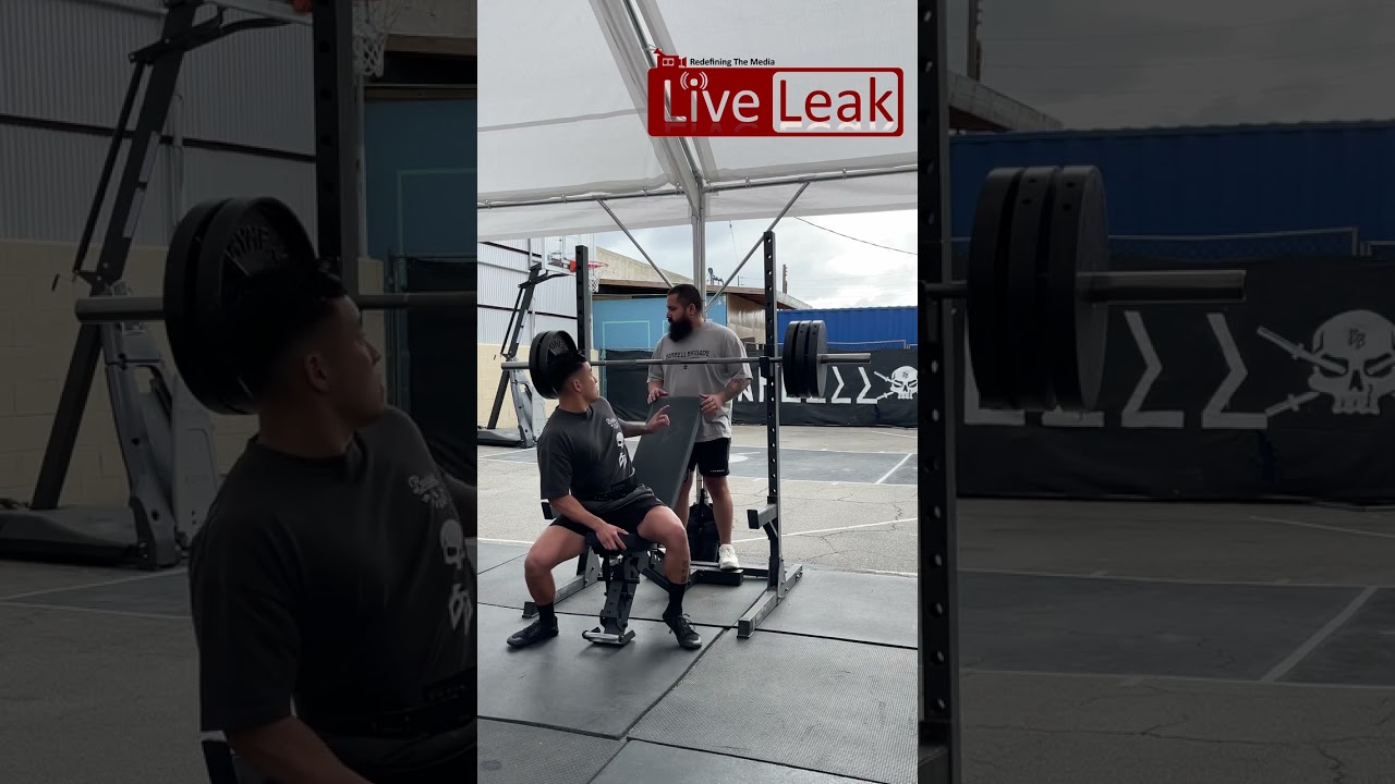 When you catch yourself in a LiveLeak video…