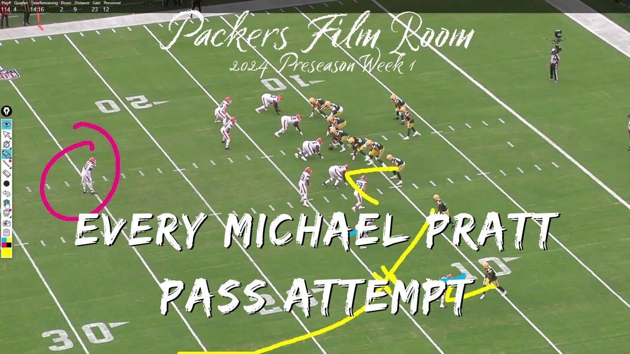 Packers Film Room: Michael Pratt in Week 1 of the 2024 Preseason