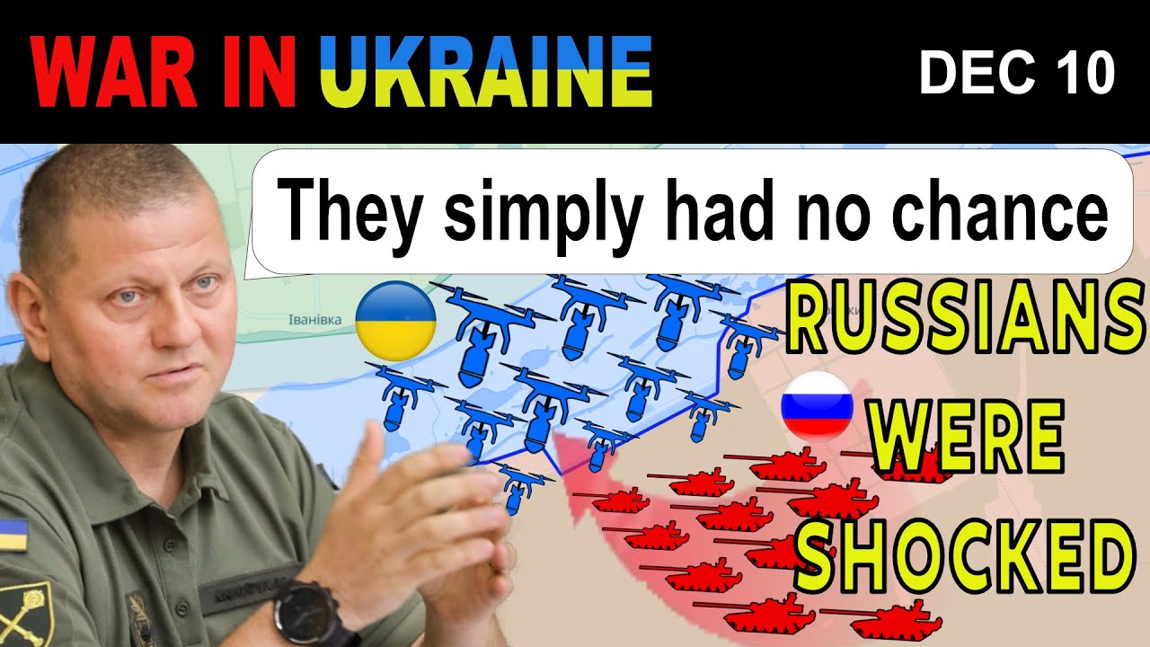 10 Dec: FOOTAGE: Russians Run Faster Than Their Tanks Away from the Front Line | War in Ukraine