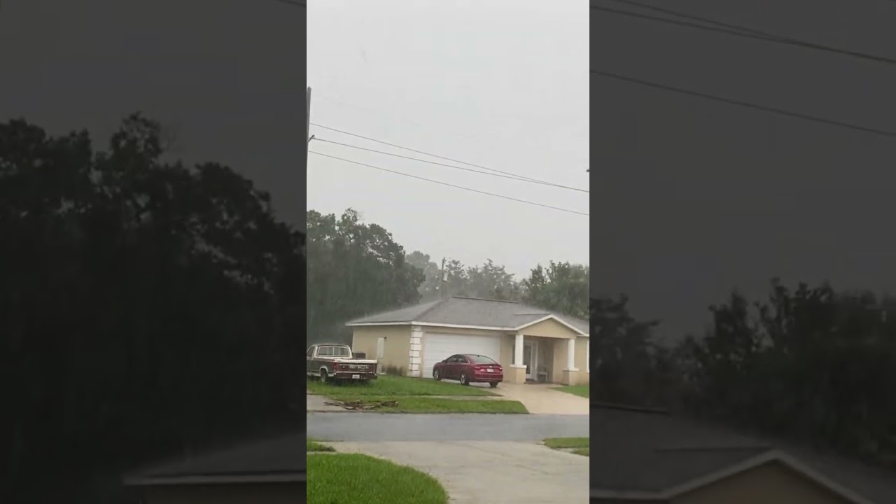 In Brevard county not to bad #hurricane idalia