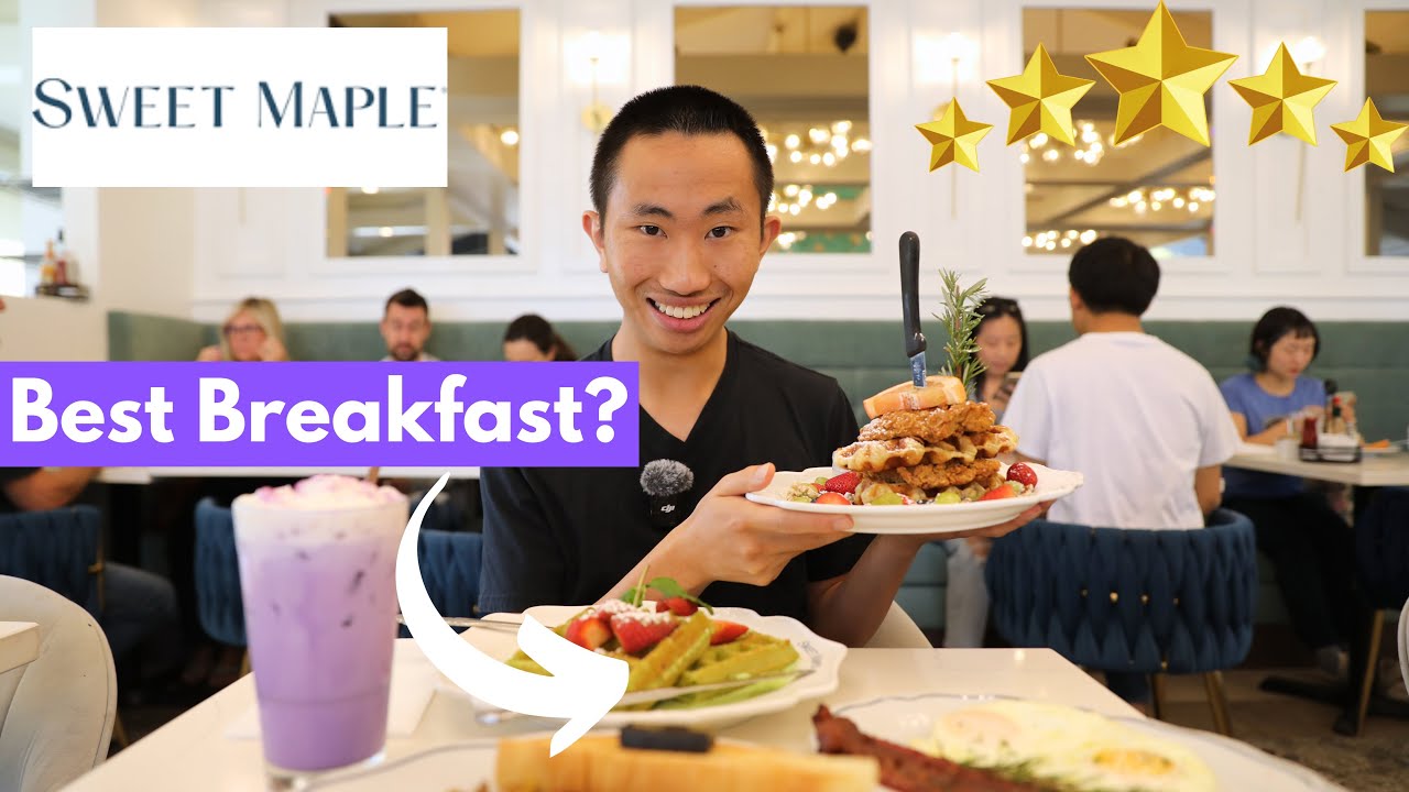 I Tried The MOST POPULAR Breakfast In The Bay Area | Sweet Maple!