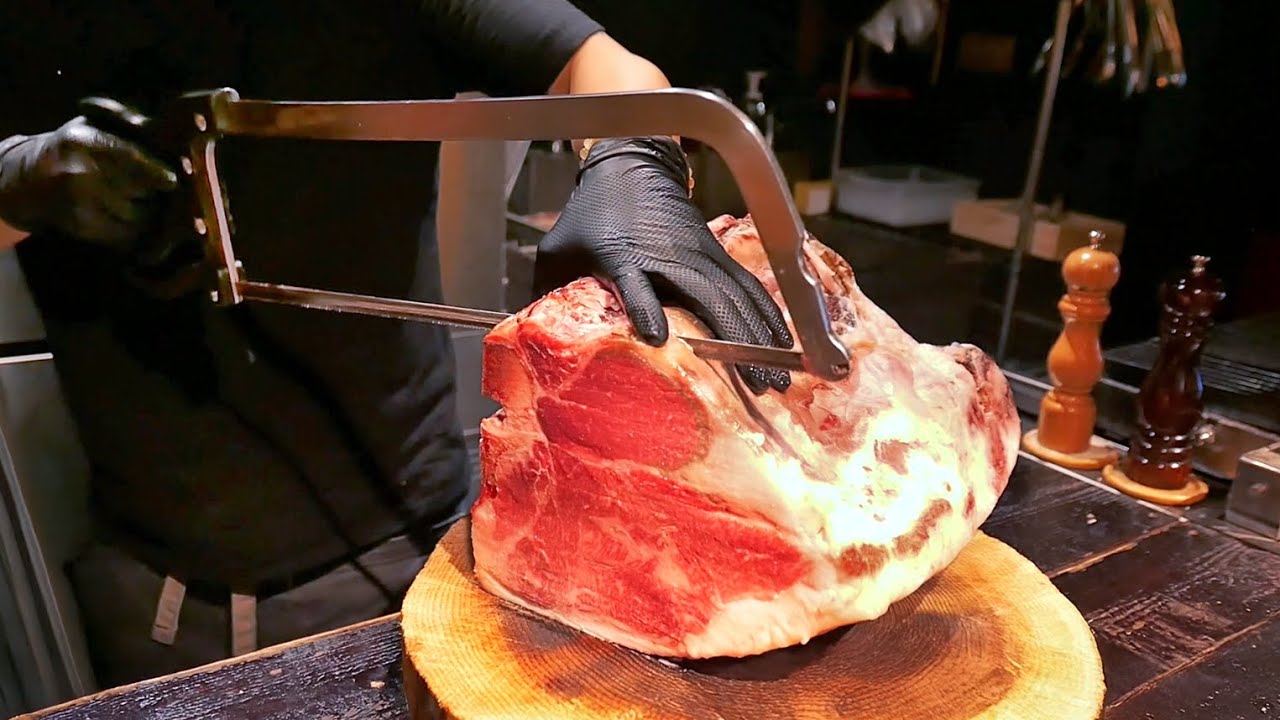 Japanese Food - 12 COURSE OMI WAGYU BEEF STEAK T Nakameguro Tokyo Japan