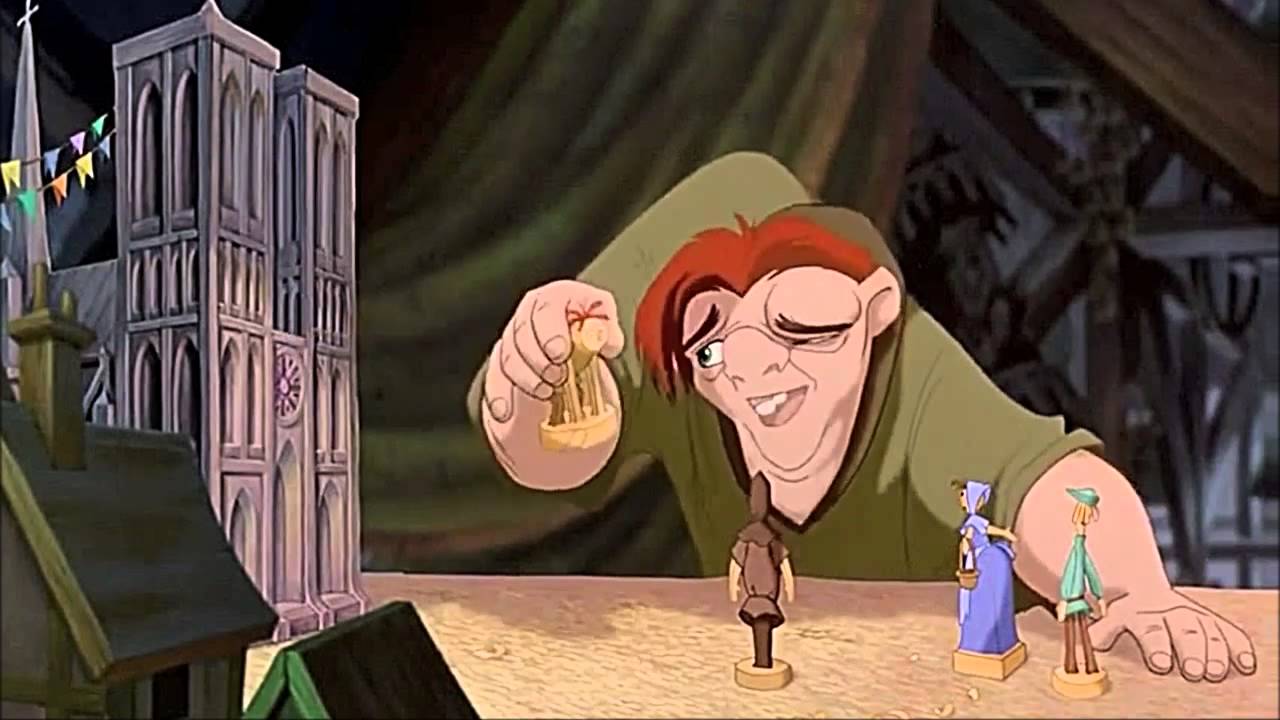 The Hunchback of Notre Dame (1996) Scene: "Out There"/Quasimodo's Song.