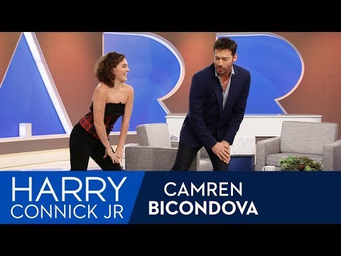 Camren Bicondova Teaches Harry the "Stanky Leg"