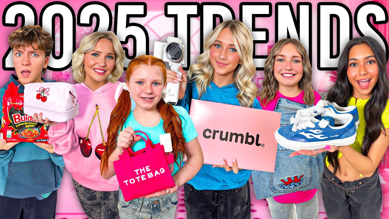 WE made a ✨BESTIE BASKET✨ of our 2025 TREND PREDICTIONS!! 💖 🎀
