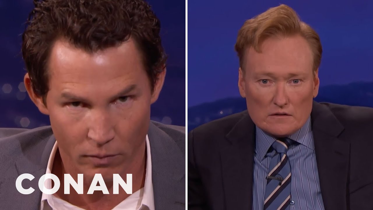 Shawn Hatosy And Conan Compare Intimidating Stares | CONAN on TBS