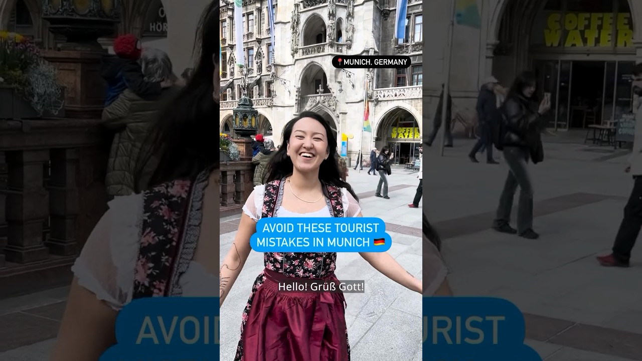 Avoid these tourist mistakes in Munich!