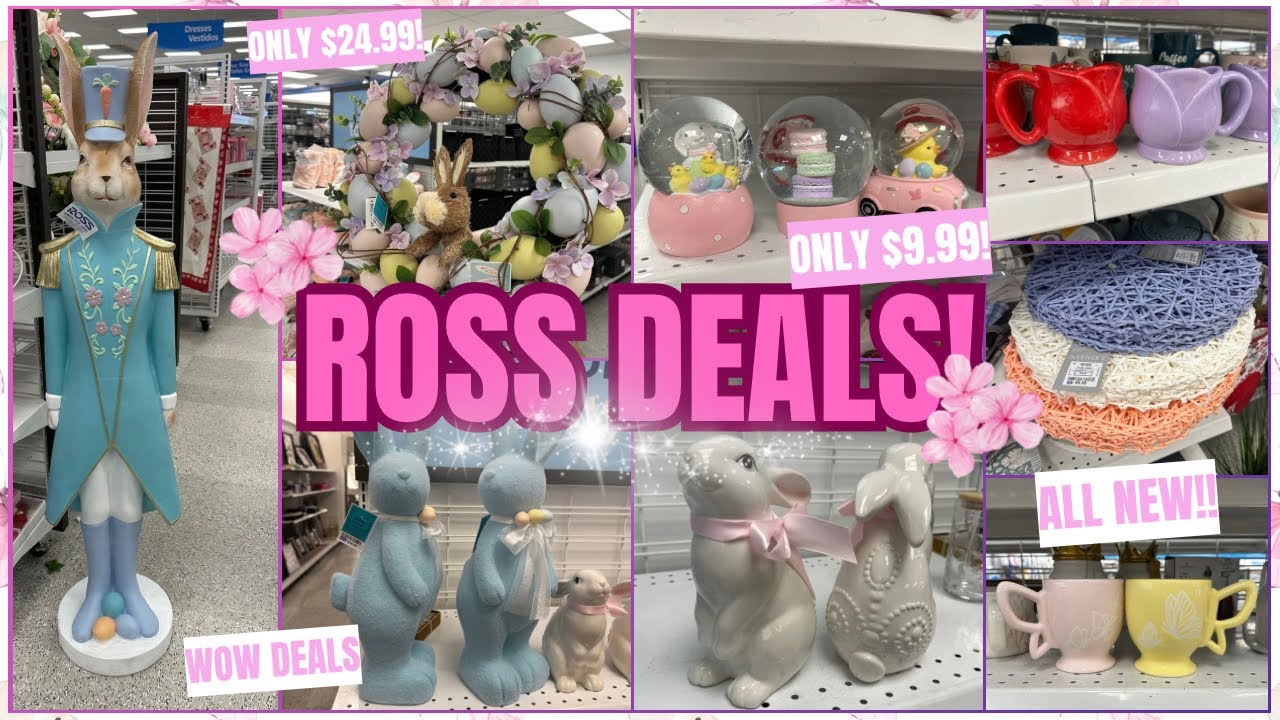Ross Dress For Less 2025🎀✨Ross Spring Home Decor On A Budget🐣💕#easter #ross #fypシ゚
