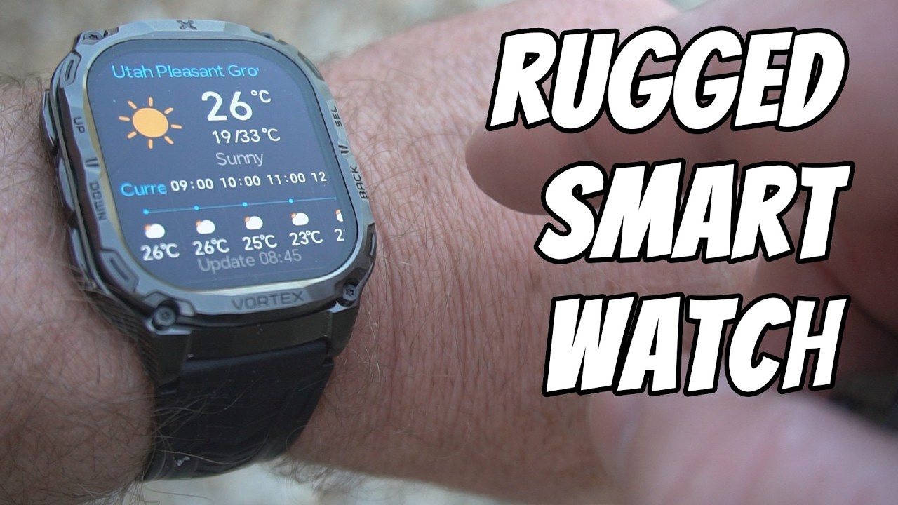 I tried to destroy this Carbinox Vortex Smart watch.
