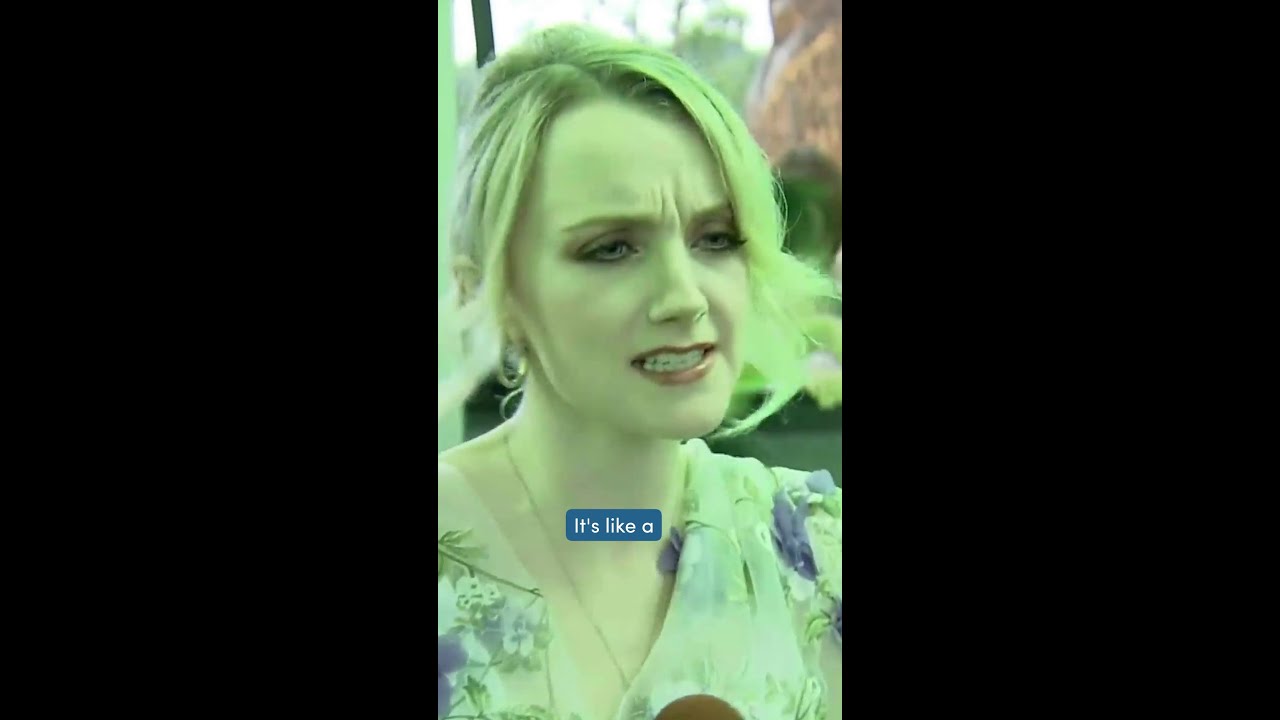 Evanna Lynch returns to the Wizarding World #WBTourTokyo #ハリポタツアー