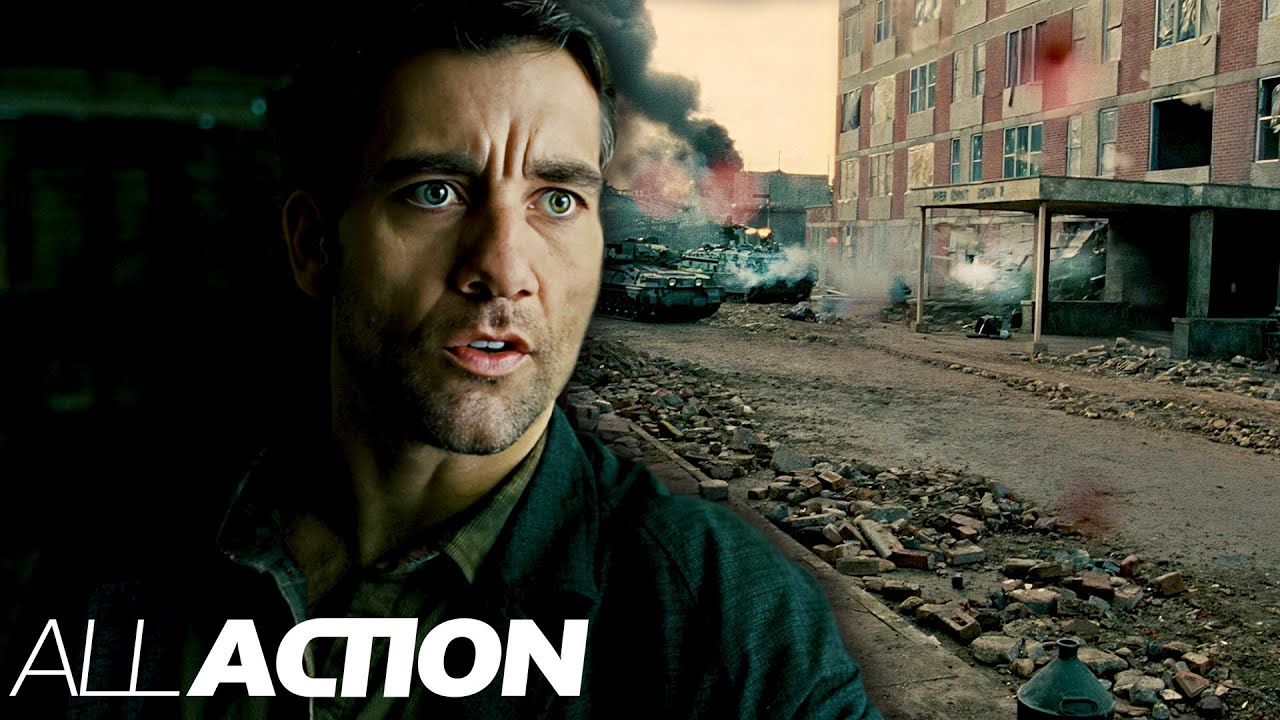 Escaping The Warzone | Children Of Men (2006) | All Action