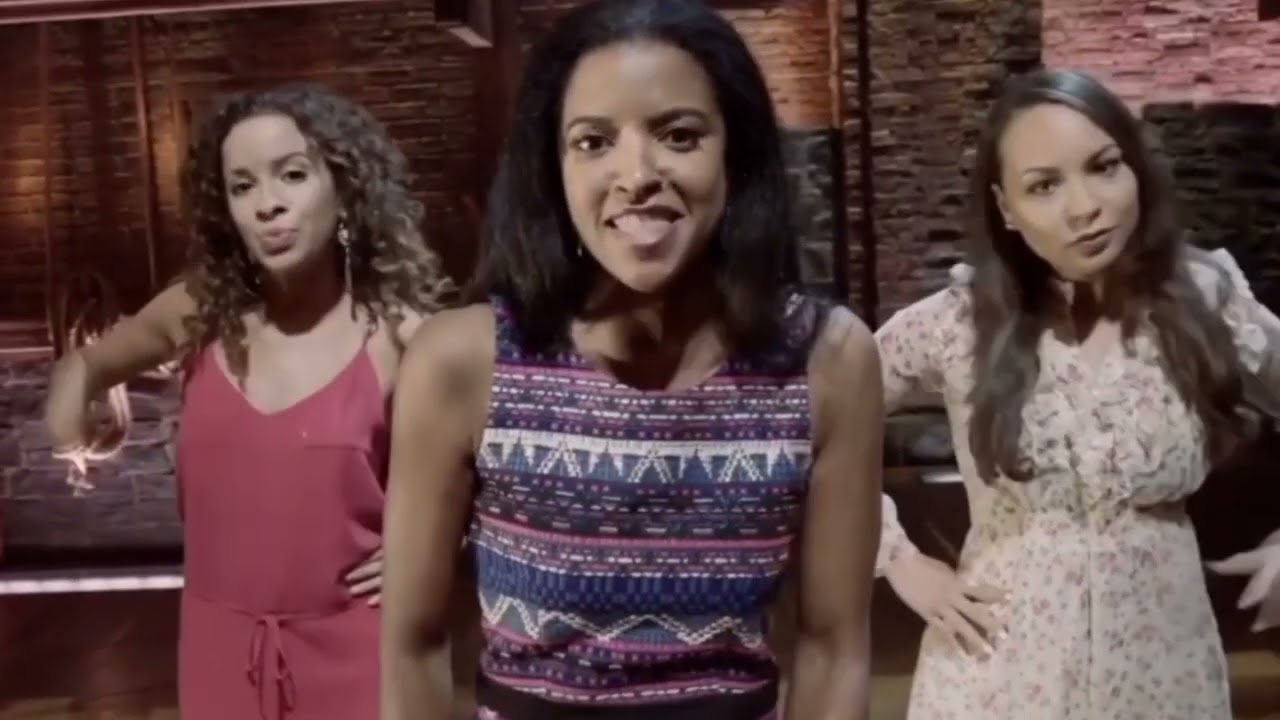 The hamilton cast being cute/chaotic for 6 mins and 45 seconds!