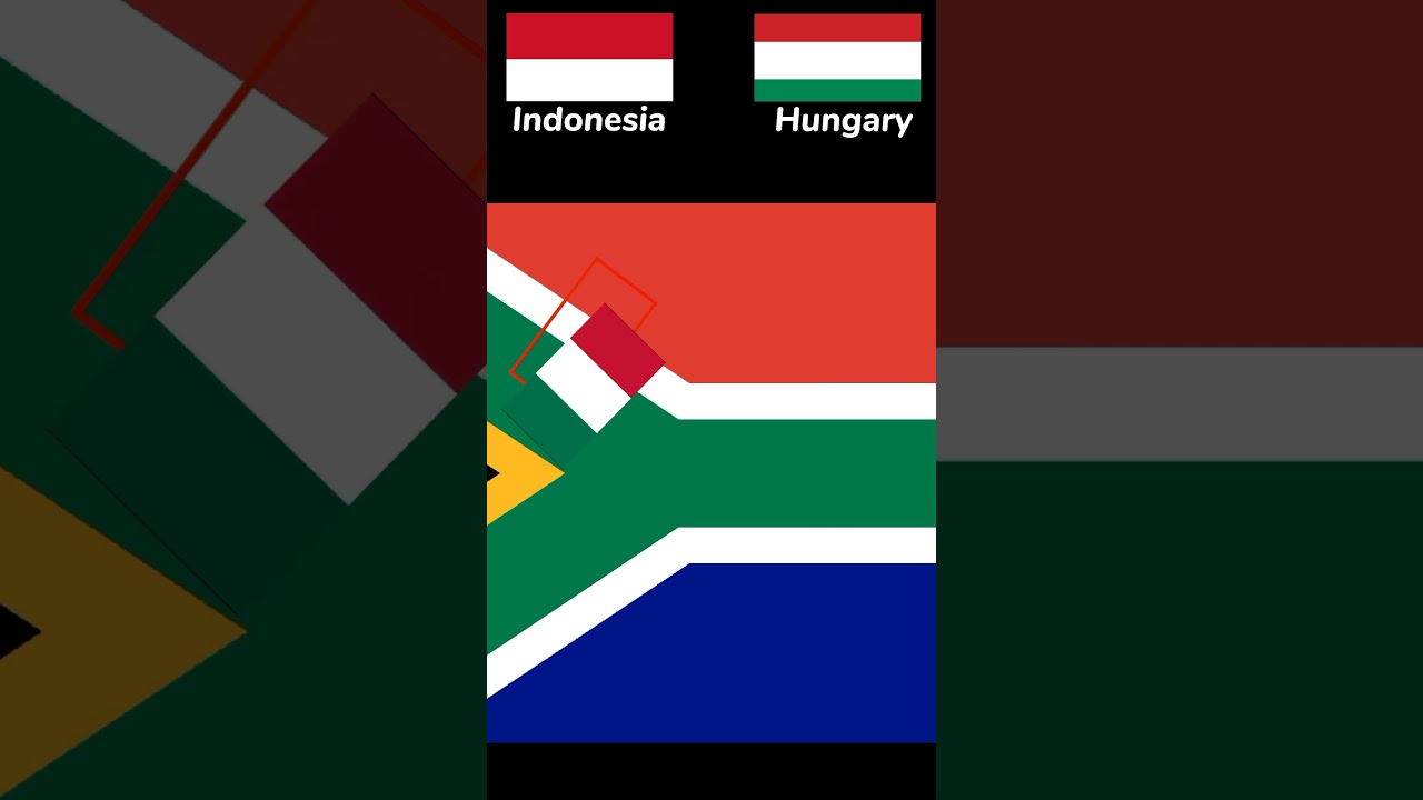 find hidden flages from south Africa flag #countries #shortvideo #flages