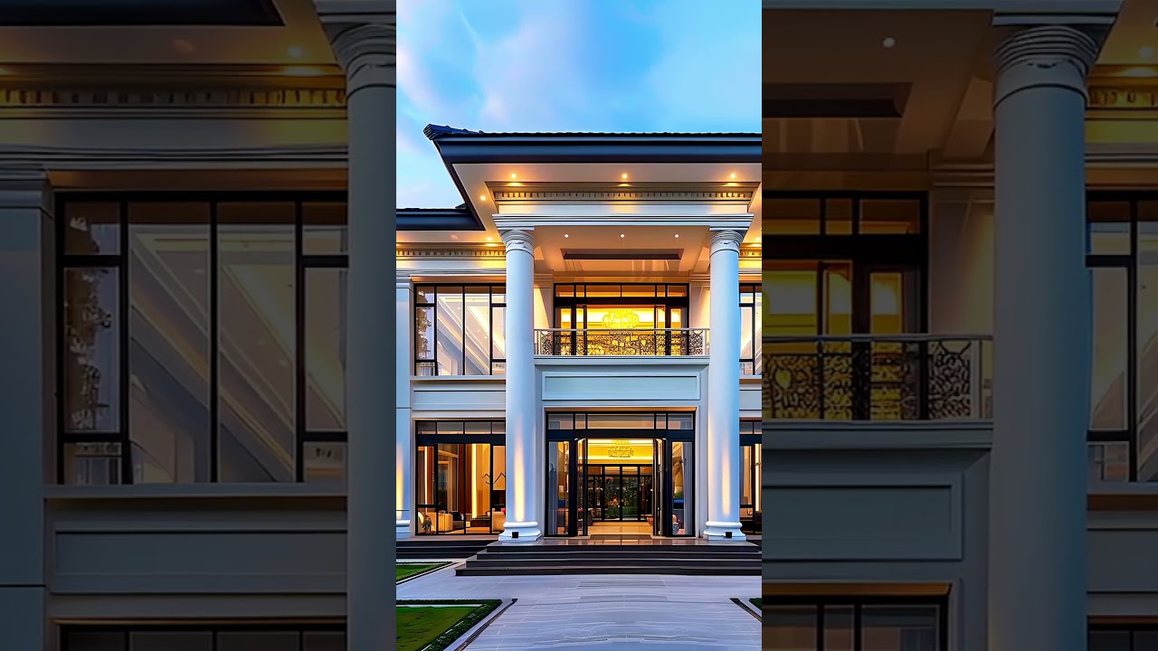 Best Duplex House Design Inspiration | Luxury Front View Showcase 🔥 #home #design #trending #shorts