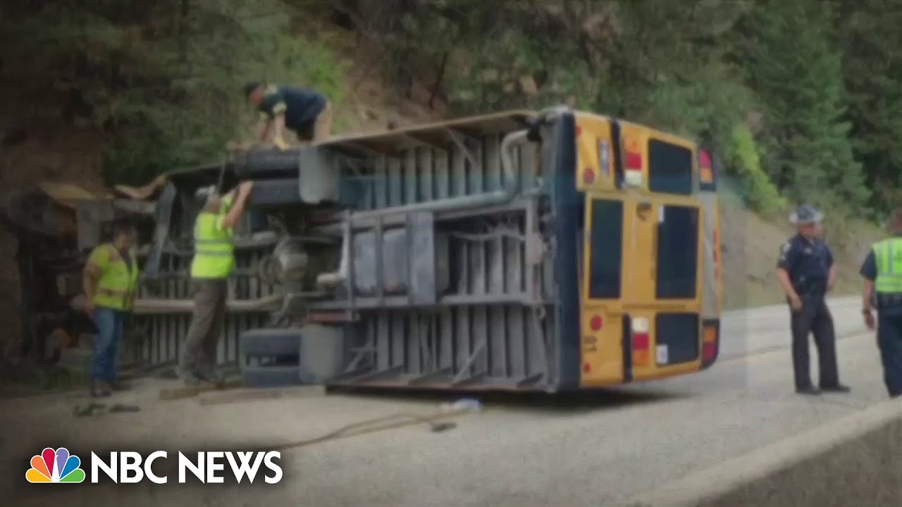 11 injured in Idaho school bus crash, authorities report