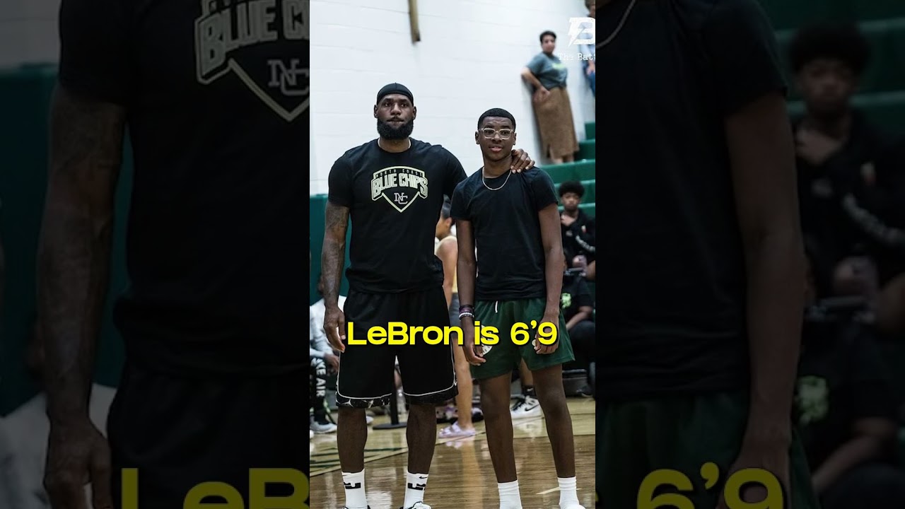BRYCE JAMES CRAZY HEIGHT TRANSFORMATION 😱👀 Taller than Lebron??