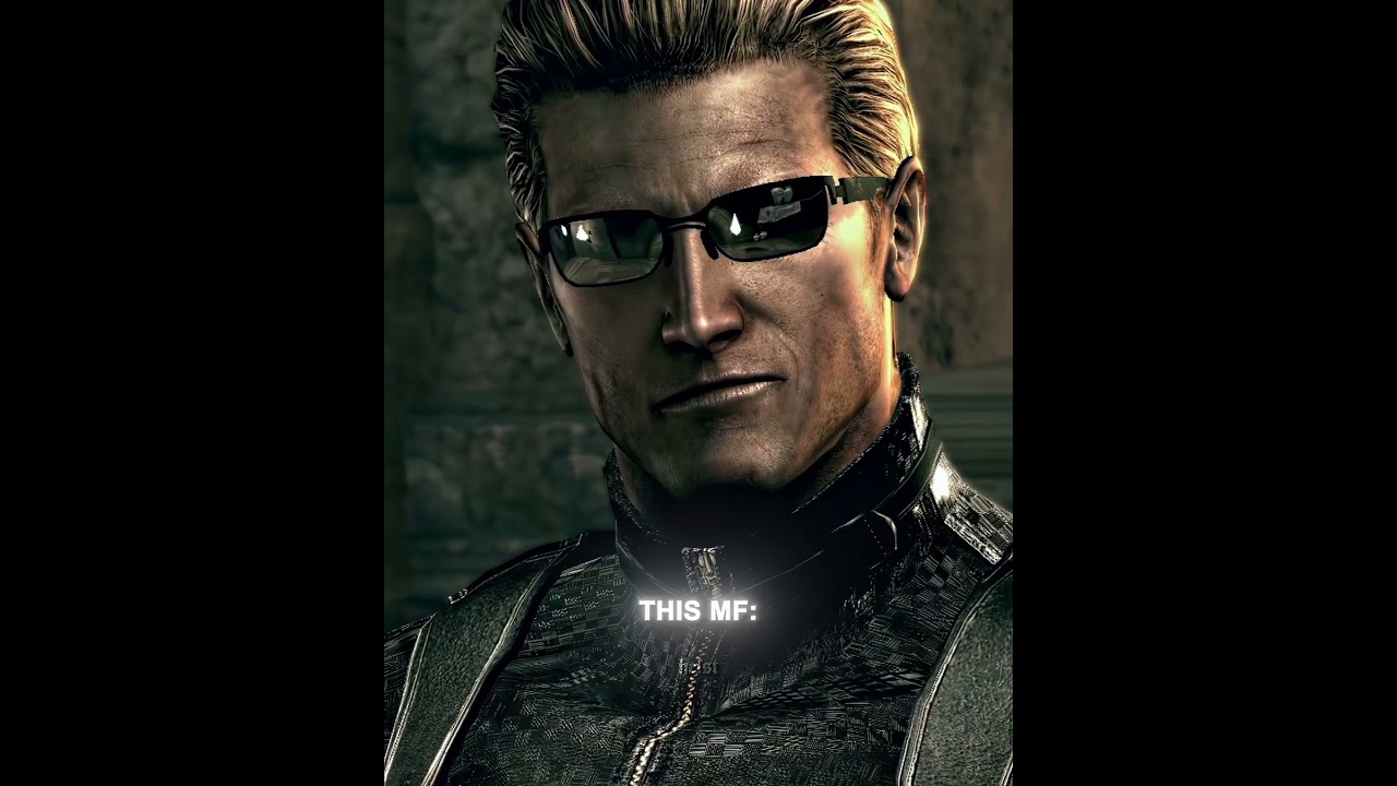 Albert Wesker is THE BEST Resident Evil Villain [4K] | Resident Evil #shorts