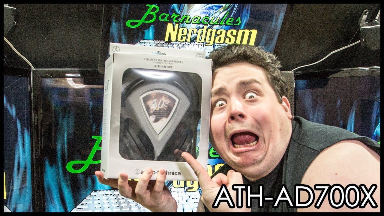 Audio-Technica ATH-AD700X open ear Headphones unboxing & test drive w/ oDAC - @Barnacules