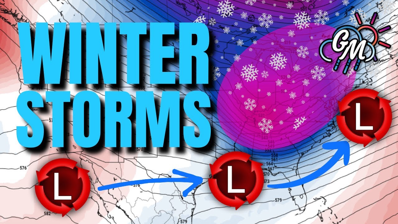 Multiple Winter Storms Could Form To Start 2024...