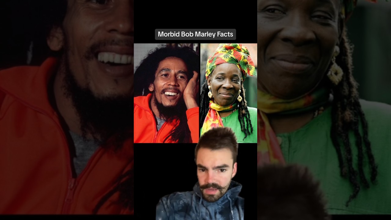 Bob Marley used to do WHAT at cemeteries?! #morbidfacts #shorts