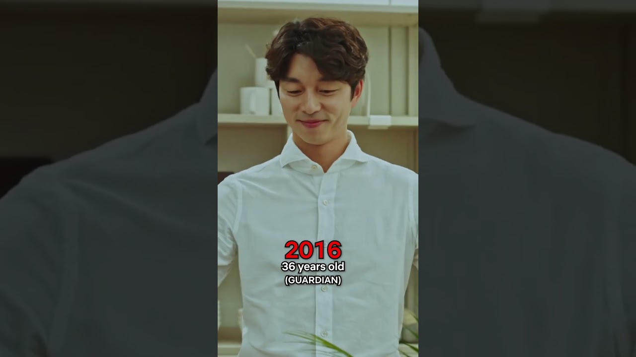 Gong yoo evolution ❤️ ❤️ 2007 to 2024 #gongyoo #squidgame #kdrama