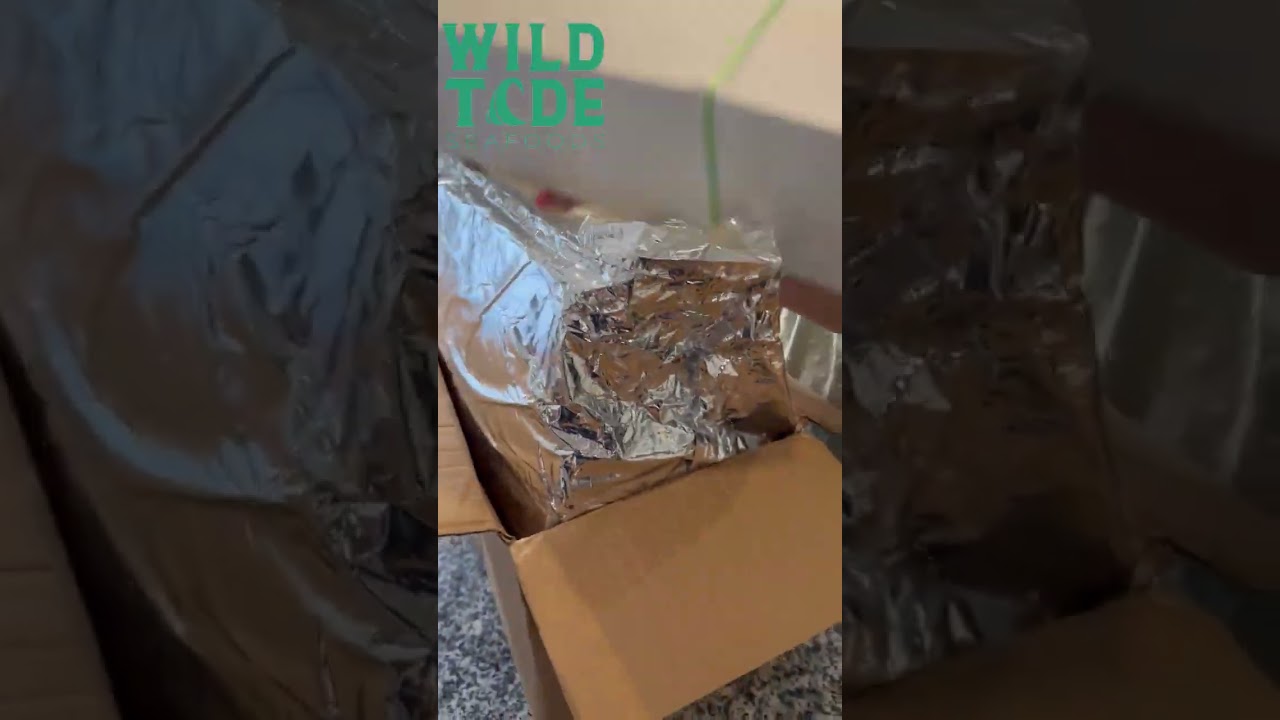 Alaska Bairdi Snow Crab Box Opening