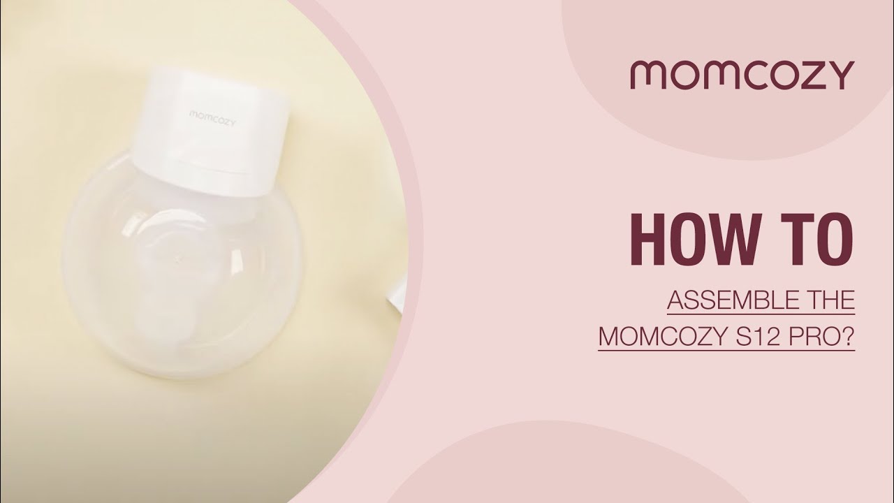 5 Steps! Momcozy S12 Pro Wearable Breast Pump Gets Prepared!