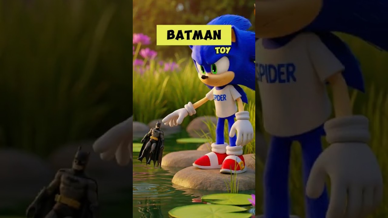 BATMAN GONE EVIL?! Sonic TRAPPED! Shadow the UNEXPECTED Savior?! #shorts