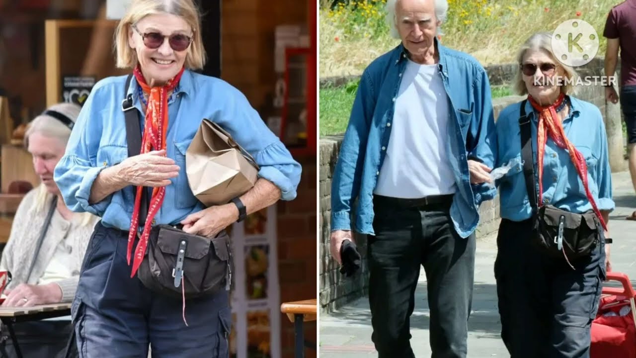 FILM ICON Seventies movie legend Julie Christie seen for the first time in eight years with husband